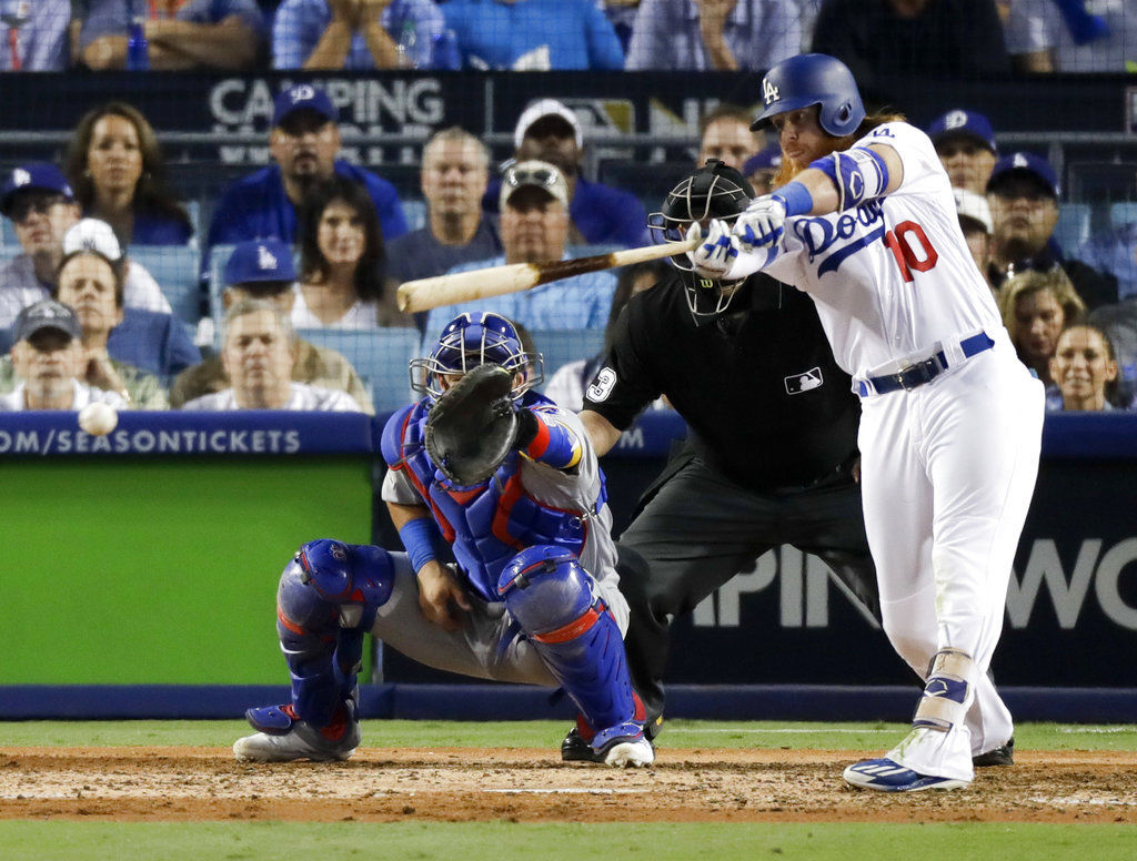 NLCS Cubs Dodgers Baseball